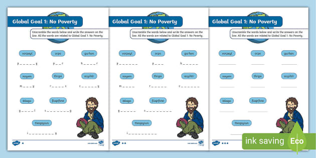 no poverty global goals