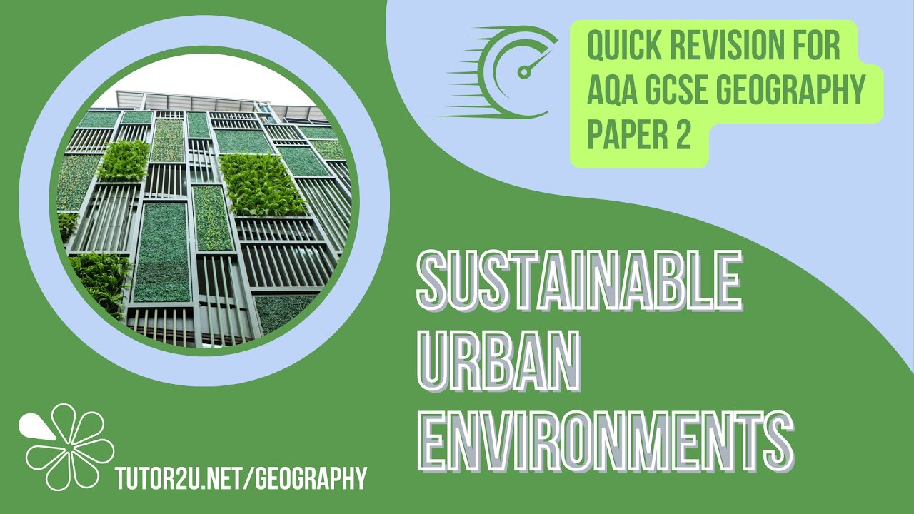 what is urban sustainability gcse geography